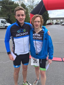 Mika + Craig - podiums at Harrogate